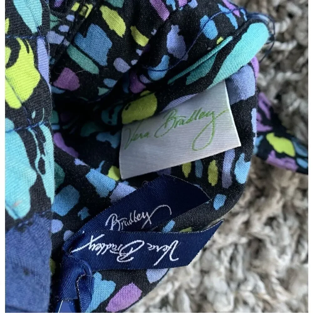 Vera Bradley INDIGO POP Crossbody Hipster Mailbag Purse